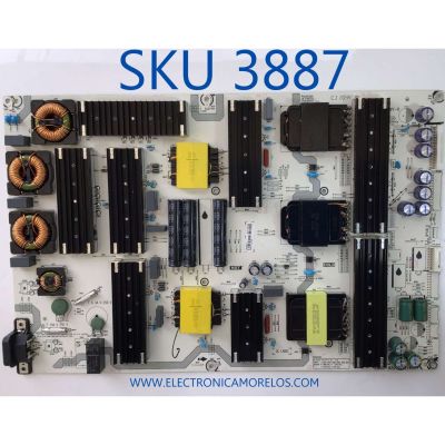 FUENTE DE PODER PARA TV HISENSE / NUMERO DE PARTE 262610 / RSAG7.820.9297/ROH / HLP-7587WD / PANEL HD750V6U82-TAL8\S0\GM\ROH 284273 / MODELO 75U6G